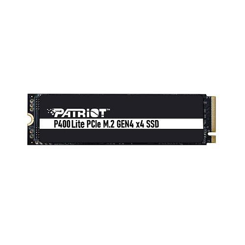 SSD PATRIOT P400 Lite 500GB M.2 PCIE NVMe Write speed 2400 MBytes/sec Read speed 3500 MBytes/sec 3.8mm P400LP500GM28H P400LP500GM28H 4711378424126